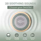 (3 Pack) Calm Me White Noise Machine for Office Privacy & Noise Canceling, Plug in Wall Sound Machine for Therapy Office Used in Hospitals Clinics & Spas, 20 Soothing Natural Sounds, Compact Design.