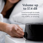 Yogasleep Dohm Classic (Black) The Original White Noise Machine, Soothing Natural Sound from a Real Fan, Noise Cancelling for Office Privacy, Travel & Meditation, Sleep Therapy for Adults & Baby