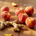 McCall’s Candles | Ginger Peach | Scented Wax Melt | Sun-Ripened Peach, Brown Sugar, Ginger & Nutmeg | 6-Piece Break-Apart Bar | 12–24 Hours Per Wedge | Poured in the USA | 5.5 oz