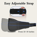 Sleep Mask with Bluetooth Headphones, 100% Light Blocking Sleep Headphones for Side Sleepers Men Women, Eye Mask with Thin Stereo Speakers, Soft Eye Cover for Travel Gift