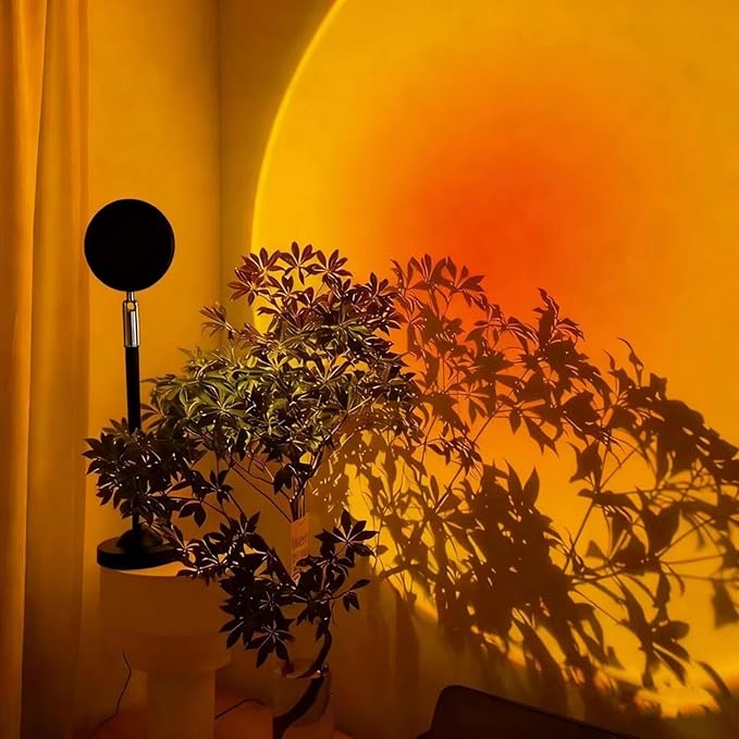 Sunset Lamp Projector, Rainbow Projection Led Lights with Remote, 16 Colors Multicolor Changing LED Night Light, Sunlight Light for Photography Selfie Party, Home Bedroom Decor Xmas Gifts for Women