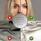 Natural Mulberry Silk Pillowcase for Hair and Skin Queen Size 20"X30" Pillow Case with Hidden Zipper Soft Breathable Smooth Cooling Silk Pillow Covers for Sleeping (Beige,Queen,1Pcs)