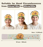 Toddler Headband Headphones Wireless, Kids Bluetooth Earphones for iPad, Safe Volume - Wired School Headphones with 3.5 MM Jack, Sleep Mask for Kids, Travel Accessories Gift for Boys & Girls (Dog)