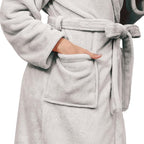 Plush Soft Robes for Women, Premium Fleece Womens Robe Cozy Warm Bathrobe