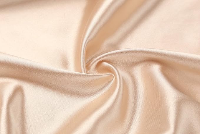 Women's Pure Color Satin Kimono Robe Short Bridesmaids Robe Dressing Gown
