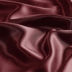 BEDELITE Satin Pillowcase with Zipper 2 Pack, Burgundy Pillow Cases Standard Size, Super Soft and Cooling Similar to Silk Pillow Cases, Gift for Women Men(20x26 Inches)