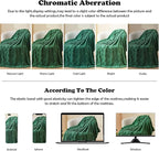 NEWCOSPLAY Super Soft Twin Blanket Dark Green Premium Silky Flannel Fleece 3D Checkered Lightweight Bed Blanket All Season Use (Dark Green Checkered, Twin(60"x80"))