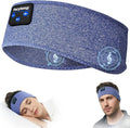 Perytong Sleep Headband Headphones, Sleeping Bluetooth 5.4 Headphones for Side Sleepers, Over-Ear Earphones with Ultra-Thin Stereo Speakers, Soft Sleep Mask Sports Headband for Men Women, Gadgets