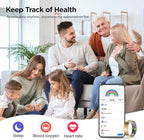 BENIO Gen 2 Smart Ring for Women & Men, Heart Rate,Fitness Tracker with Sleep，Step/Sleep/Blood Oxygen/Heart Rate Tracker, 5ATM Waterproof for iOS and Android,No Subscription, Xmas Gifts,Rose Gold 6
