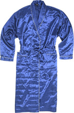 Mens Silky Satin Robe