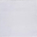 SAFAVIEH Washable Rug Faux Rabbit Fur Shag Collection - 6' Square, Ivory, Slip Resistant & Easy Cleaning, Ideal for Living Room, Bedroom, Kids Playroom, Nursery, Dining Space (FRF881A)