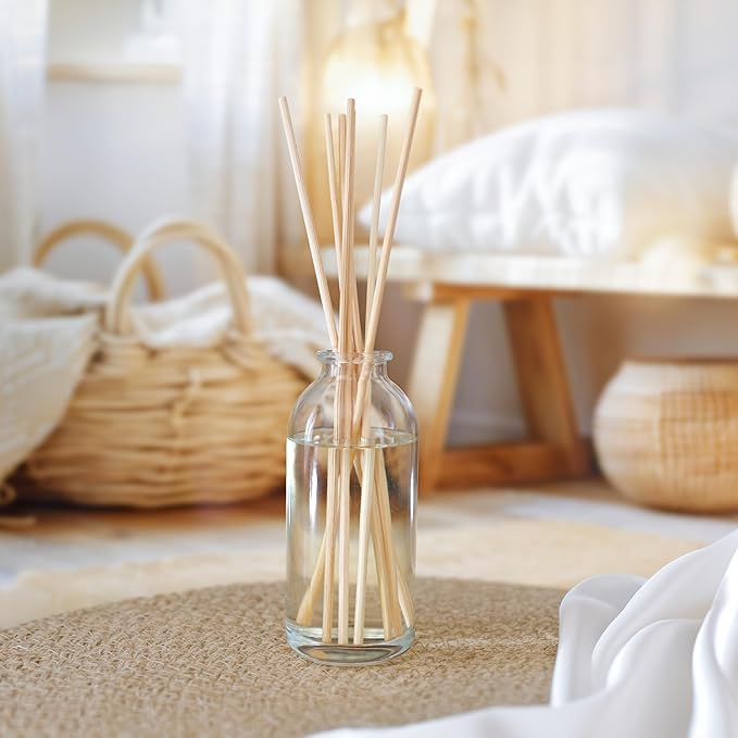 Urban Naturals Lemon Verbena Reed Diffuser Set with Reed Sticks | Tart, Citrus with Fruity Notes of Bergamot & Greens | A Cheerful Gift Idea | Made in the USA