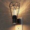 L LOHAS LED Night Light, Night Lights Plug into Wall, 3000K Warm White, Farmhouse Plug in Light with Dusk to Dawn Sensor, for Bedroom, Bathroom, Kitchen, Hallway