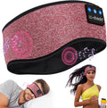 LC-dolida Sleep Headphones Bluetooth Headband Sleeping Wireless Headband Headphones with Thin HD Stereo Speakers Perfect for Side Sleepers, Sport, Yoga, Travel