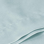 BEDELITE Satin Body Pillow Cover, Super Soft and Cooling Body Pillow Pillowcase for Hair and Skin, Breathable Silky Full Long Pillowcase Cover(20"x54", Stone Blue)