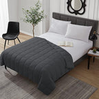 L'AGRATY Weighted Blanket - 36"x48" 5lbs Microfiber Material with Glass Beads Small Blanket for All-Season Summer Fall Winter Soft Thick