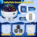 Baby Sound Machine for Kids Night Light Projector with Star, 30 Soothing Sounds White Noise Machine for Sleeping, 31 Color | 4 Films Baby Sleep, Remote+Timer+3 Brightness Baby Gifts for Boy Girl