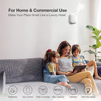 Airversa Waterless Essential Oil Diffuser for Home Large Room and Commercial Use, Up to 2000 sq ft, App Control Cold Air Diffuser, 400mL, DC-12V/1A Plug in Wall, Smart Scent Air Machine, ANW-White
