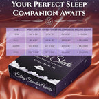 SLEEP SANCTUARY Satin Sheets Queen Size – 4 Piece Luxury Silky Bed Set, Softer Than Silk, 15" Deep Pocket, Cooling & Wrinkle-Free, Moisture-Wicking & Breathable for Hair & Skin (Burnt Orange)