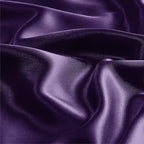 BEDELITE Satin Pillowcase with Zipper, Plum Purple King Size Pillow Cases Set of 2, Super Soft and Cooling Similar to Silk Pillow Cases, Gift for Women Men(20x36 Inches)