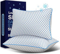 Memory Foam Pillows 2 Pack – Adjustable Loft Cooling Pillows King Size Set of 2 for Sleeping, Firm, Supportive, and Breathable Design for Hot, Side, Back, and Stomach Sleepers