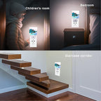 Octopus Night Light,Ocean World Sea Octopus Animal Night Lights Plug into Wall Dusk to Dawn Sensor Lamp for Women Men,Led Lights for Stairway/Hallway/Bedroom
