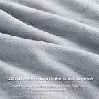 Bedsure GentleSoft Fleece Bed Blankets Full Size Light Grey - Soft Lightweight Plush Fuzzy Cozy Luxury Blanket Microfiber, 84x90 inches