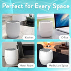 Serene Evolution White Noise Machine with 60 Soothing Sounds - Sound Machine for Adults and Baby - Noise Cancelling Sleep Music Device with Remote Control - Ideal for Office Privacy - Black