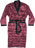 Mens Silky Satin Robe