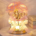 VIHOSE Rose Flower Lamp Mother Gift Crystal Table Lamp for Bedroom 3 Color Dimming Pink Night Light Birthday Gifts for Women Mom Girlfriend Wife