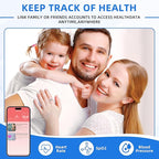 Smart Ring Health Tracking, Sleep Tracking, Heart Rate, Blood Oxygen, Blood Pressure，Fitness Ring, Activity Monitoring, 5 Days Battery, 5ATM Waterproof, No Subscription (Silver, 8#)