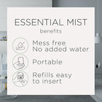 Air Wick Essential Mist Refill, 2 ct, Hibiscus & Blooming Orchids, Essential Oils Diffuser, Air Freshener, White, 1.34 Fl Oz