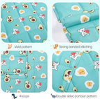 HOSUKKO Weighted Blanket - 5 lbs Green Avocado Heavy Blanket - Breathable Blanket(36 * 48 inches, 5 lbs)