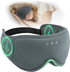 Sleep Mask with Headphones Bluetooth 5.4，LC-dolida 2025 New 3D Bluetooth Sleep Mask Headphones with Soft Bamboo Cotton for Side Sleepers Women Men, Sustainable Luxury for Better Sleep