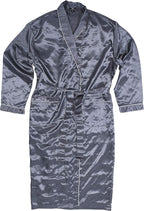 Mens Silky Satin Robe