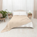 Comfy Cubs Muslin Blanket for Adults Queen 90" x 90" - 6 Layer Soft, Breathable & Lightweight Muslin Adult Blanket - Machine Washable & Designed in The US Bedding for All Seasons - Sand