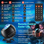 Northern Galaxy Light Projector, 300+Modes & 5 Films Star Projector, 15 White Noise & Bluetooth Northern Lights Projector,Moon Light Projector, Teen Girl Gifts Trendy Stuff, Consumer Electronics.