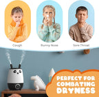 Everlasting Comfort 2.5L Kids Humidifiers for Bedroom - Easy to Clean 24HR Runtime No-Filter Quiet Kids & Baby Humidifier for Nursery, Home, Plants, Allergies, Dry Skin, Congestion, Indoor