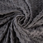 yescool Weighted Blanket with Cover (10 lbs, 41" x 60", Charcoal Gray) Heavy Blanket for Sleeping Perfect for 60-90 lbs, Breathable Blanket with Premium Glass Bead, Machine Washable