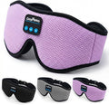 CozyPhones Bluetooth Sleep Mask with Headphones – 3D Contoured Memory Foam Eye Mask, Wireless Eye Mask for Sleeping, Adjustable Sleep Headphones, Bluetooth 5.4, 14H Playtime - Lavender