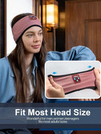 Lullaband Bluetooth Headphones - Ultra-Long Play Time Sleeping Headphones, Birthday Father Mother Valentine's Day Gifts for Women Men
