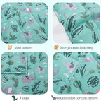 HOSUKKO Weighted Blanket - 3 lbs Green Bush Heavy Blanket - Breathable Blanket(20 * 30 inches, 3 lbs)