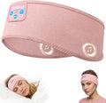 Sleep Headphones Bluetooth 5.4 Headband, Wireless Sleeping Headphones for Side Sleepers, Ultra-Thin HD Stereo Speakers, Over-Ear Headphones Sports Headband Sleep Mask for Sleeping Travel Airplane