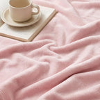 Bedsure GentleSoft Pink Fleece Blankets King Size - Bed Blanket Soft Lightweight Plush Cozy Fuzzy Luxury Microfiber, 108x90 inches