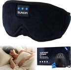 Sleep Headphones Bluetooth 5.4, 3D Sleep Mask with Ultra-Thin HD Stereo Speakers, Wireless Music Eye Mask Headphones for Side Sleepers, Travel, Relaxation