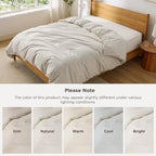 Bedsure Duvet Cover King Size - Only Includes 1 Duvet Cover (104"x90"), Hotel Luxury Soft Double Brushed All Season Bedding for Kids & Adults, Zipper Closure, Linen (No Comforter, No Pillow Shams)