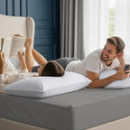 Utopia Bedding Shredded Memory Foam Pillows (King), Cooling Adjustable Bed Pillows for Sleeping with Washable Pillow Case, Back, Stomach and Side Sleeper Pillow, Plush and Supportive (1 Pack)