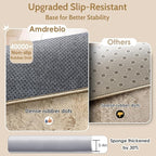 Amdrebio Beige Area Rugs for Bedroom Kids Room Decor, Fluffy Plush Shaggy Furry Fuzzy Small Rug 3x5 for Home Office Preppy Dorm, Soft Cute Shag Neutral Tan Carpet for Teens Baby Nursery Playroom