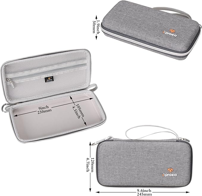 Aproca Case Compatible with MUSICOZY/Mixiba/Perytong Sleep Headphones Bluetooth Headband Sleep Eye Mask, Portable Storage Protective Bag for Accessories (Case Only)