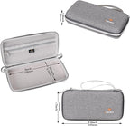 Aproca Case Compatible with MUSICOZY/Mixiba/Perytong Sleep Headphones Bluetooth Headband Sleep Eye Mask, Portable Storage Protective Bag for Accessories (Case Only)